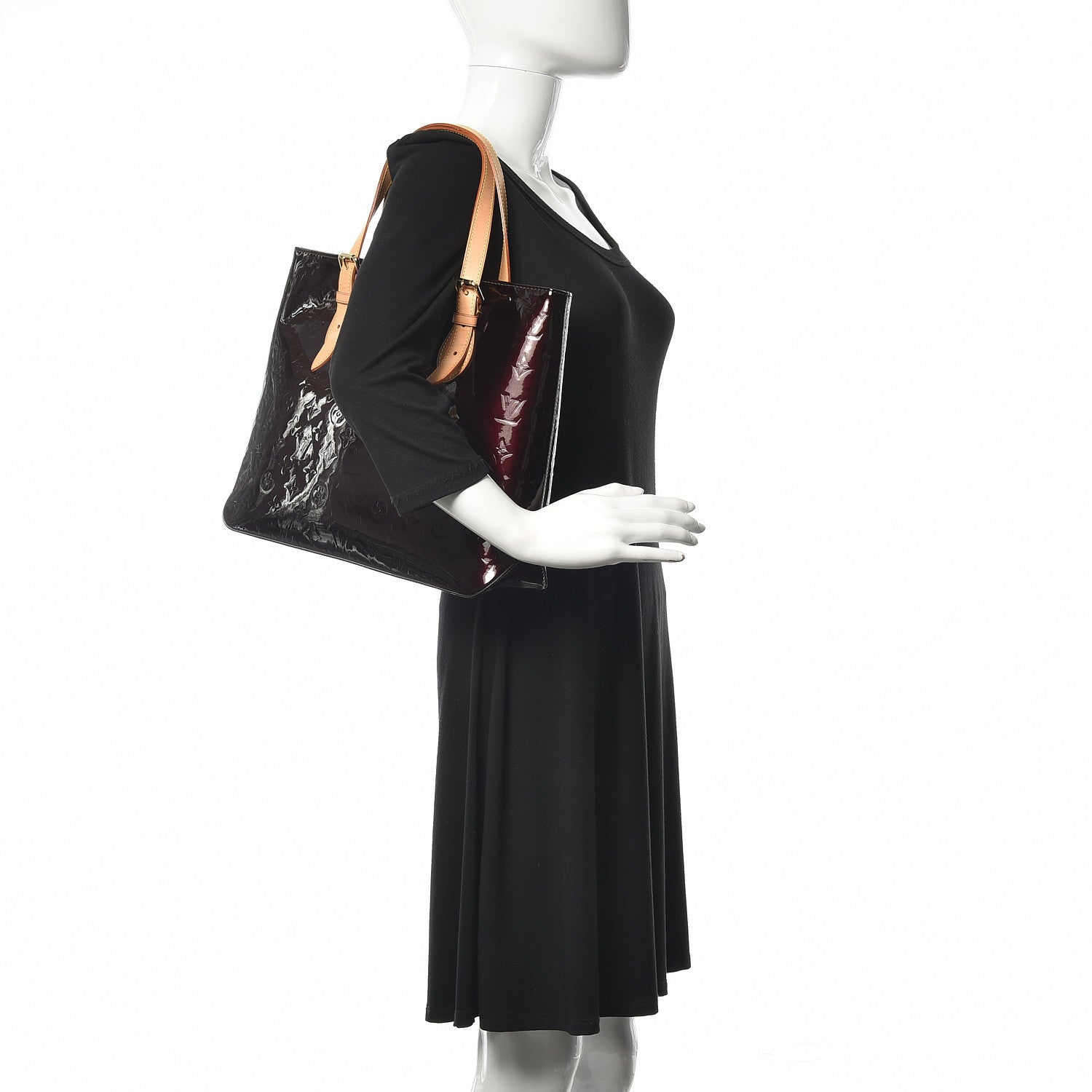 Louis Vuitton Vernis Brentwood Amarante 2 of 8