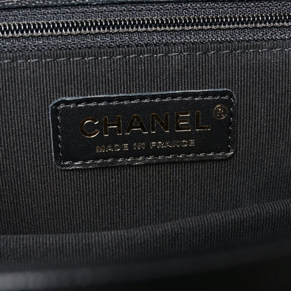 Chanel Caviar Quilted Carry Me Top Handle Flap Black 6 of 11