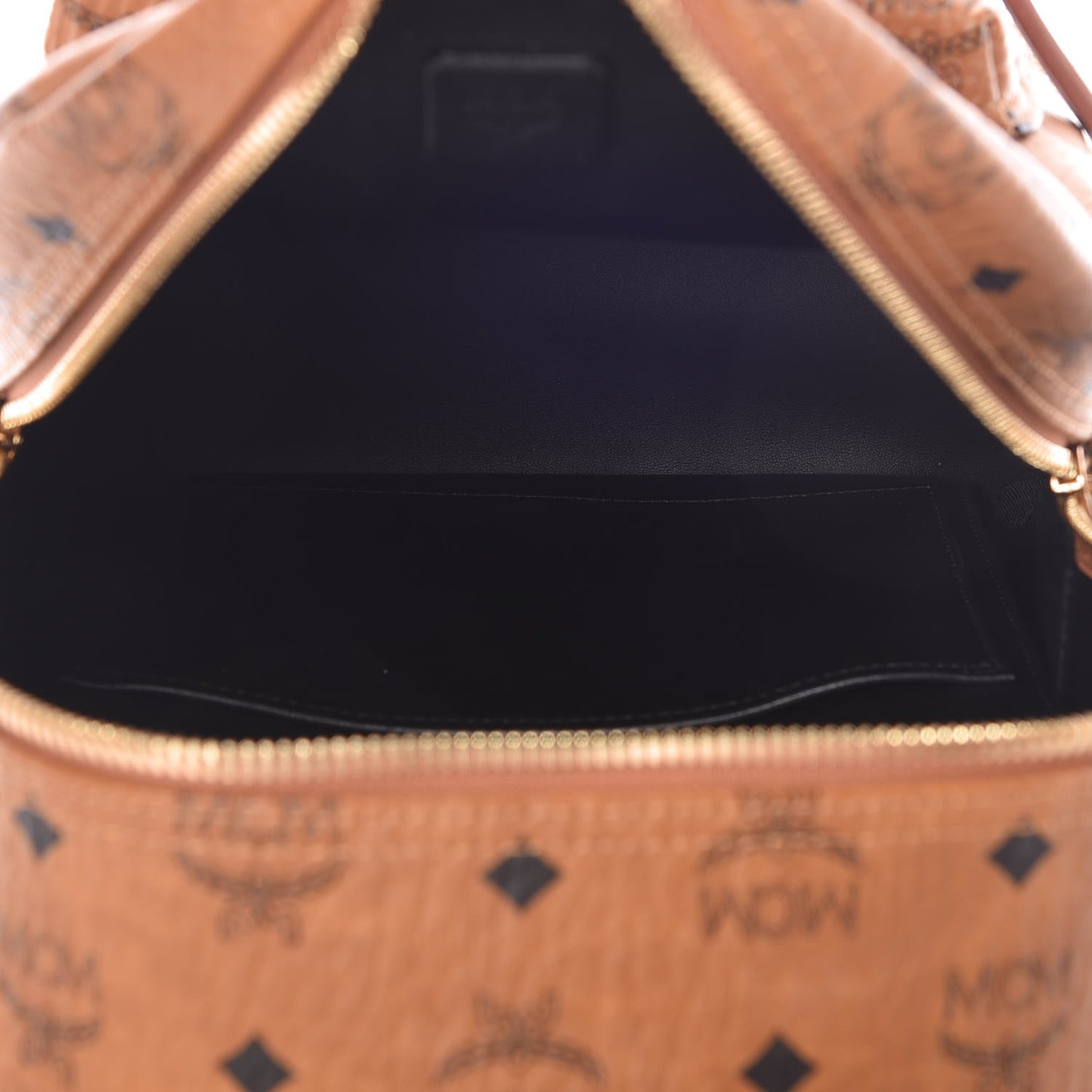 Visetos Small Side Stud Stark Backpack Cognac