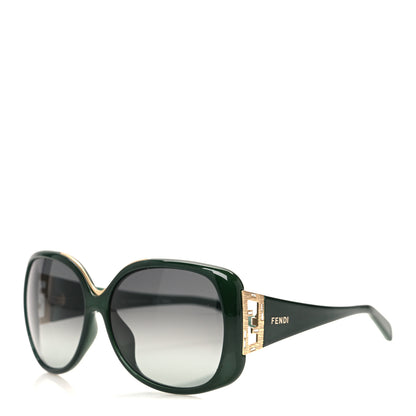 Fendi Acetate Crystal FF Sunglasses FS5337R Green 1 of 6