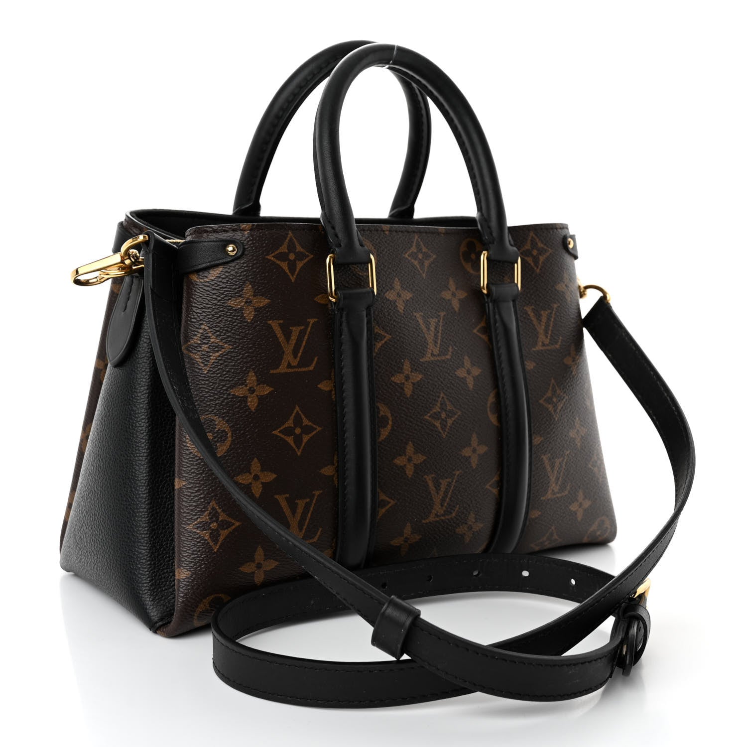 Louis Vuitton Monogram Soufflot BB Black 3 of 11