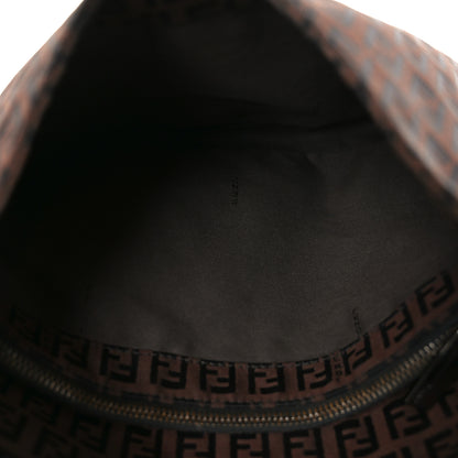 Fendi Zucchino Vitello Hobo Black Moro 5 of 9