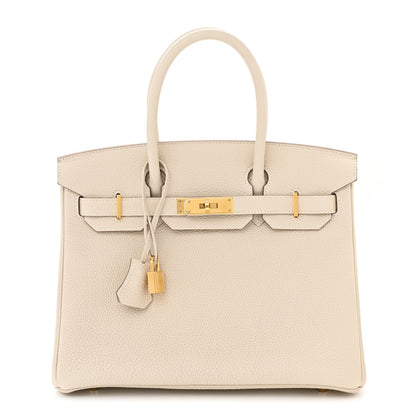 Hermes Togo Birkin 30 Craie 1 of 11