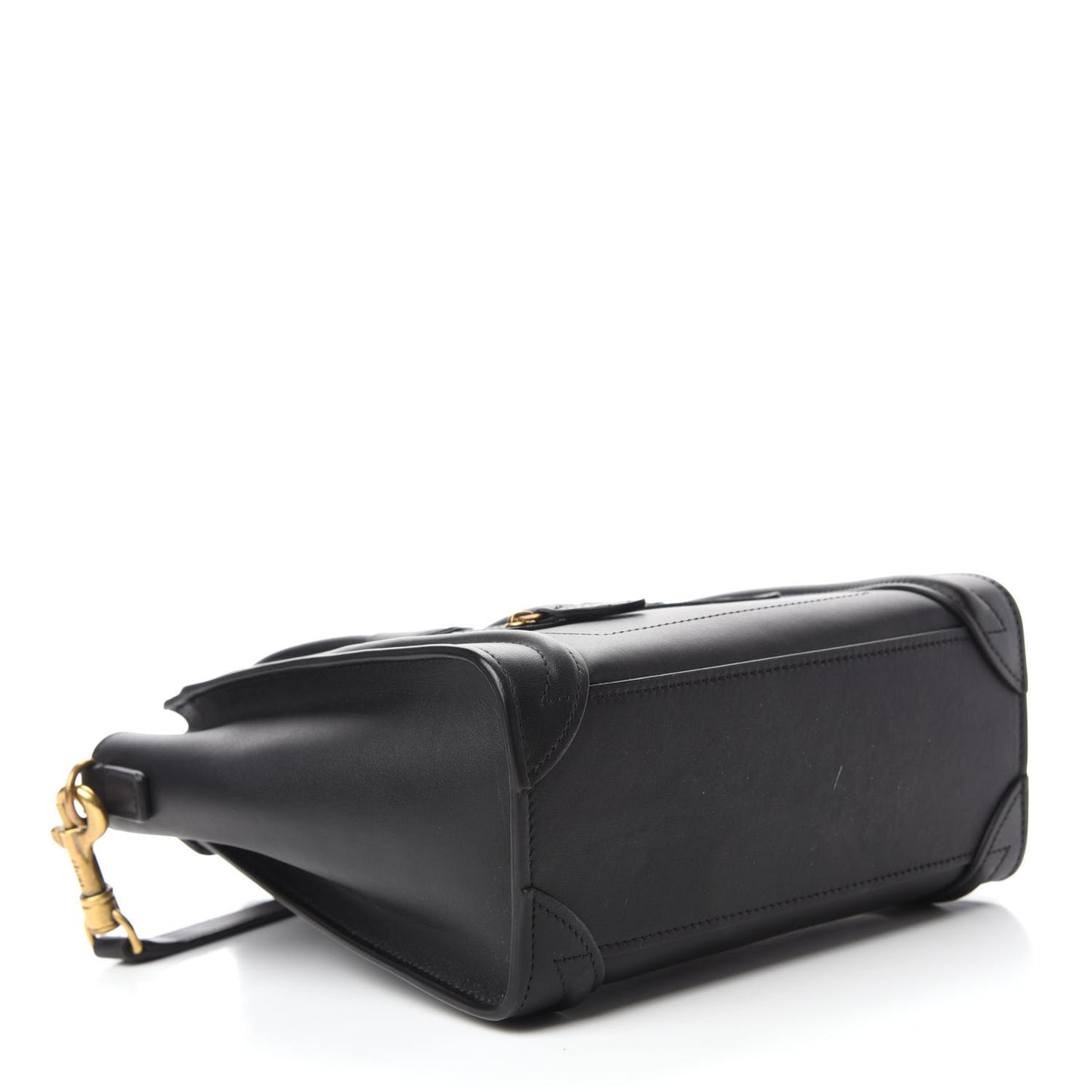 Smooth Calfskin Nano Luggage Black