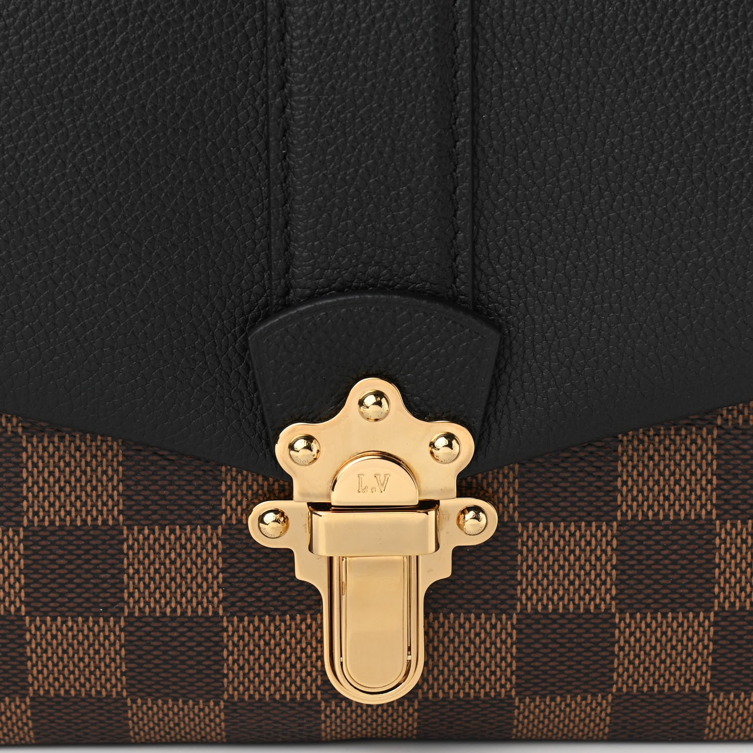 Louis Vuitton Damier Ebene Clapton Black 7 of 10