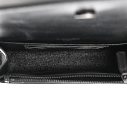 Saint Laurent Smooth Calfskin Monogram Kate Belt Bag Black 5 of 9