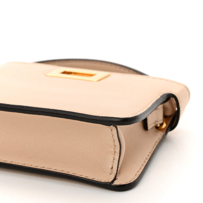 Fendi Nappa Sigma Pico Peekaboo Charm Poudre 10 of 10