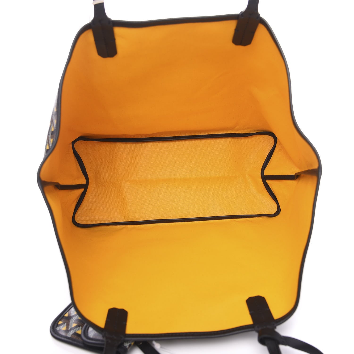 Goyard Goyardine Saint Louis Claire Voie PM Black Yellow 4 of 8