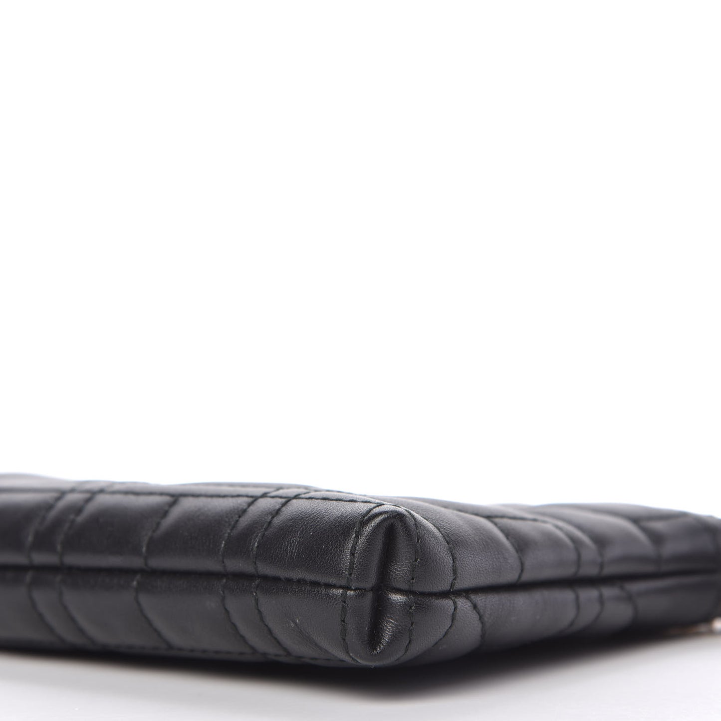 Calfskin Matelasse Mini Pearly GG Marmont Chain Bag Black