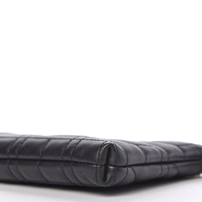 Gucci Calfskin Matelasse Mini Pearly GG Marmont Chain Bag Black 7 of 12