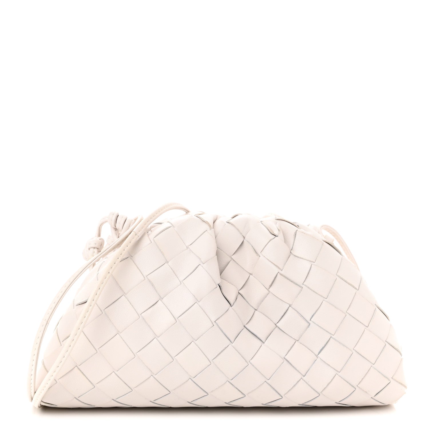 Bottega Veneta Nappa Intrecciato The Mini Pouch Chalk 1 of 11