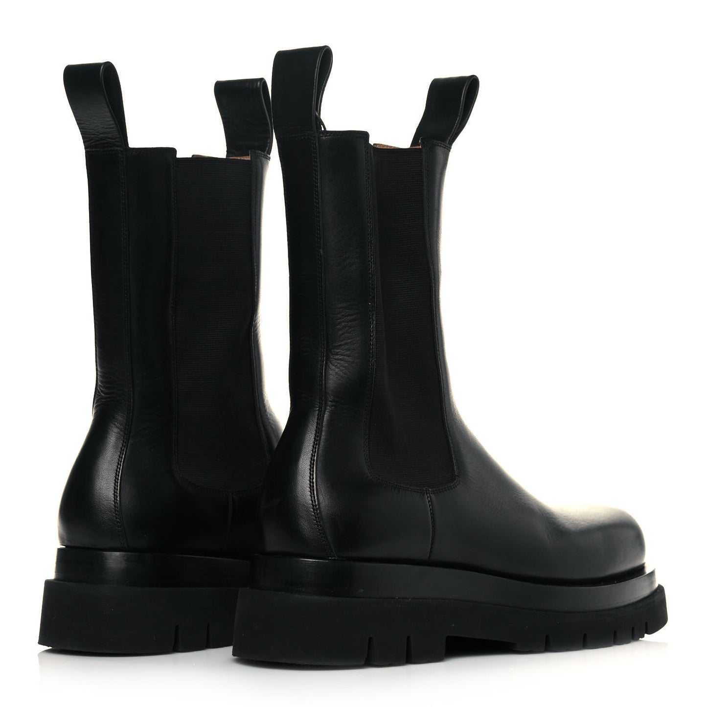 Calfskin The Lug Chelsea 55mm Boots 40 Black
