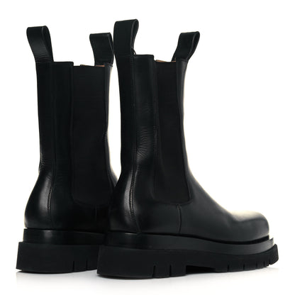 Bottega Veneta Calfskin The Lug Chelsea 55mm Boots 40 Black 4 of 10