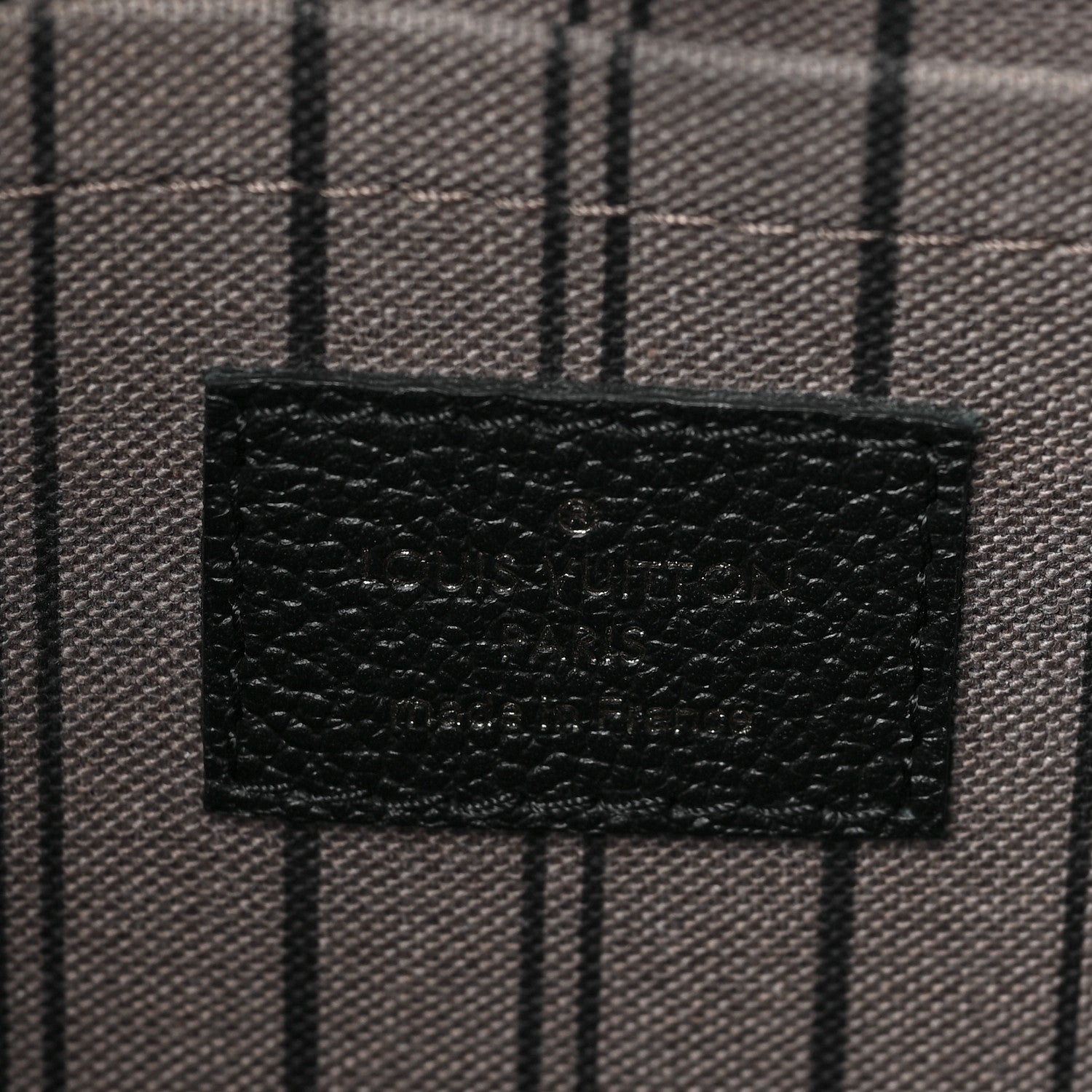 Louis Vuitton Empreinte Montaigne MM Black 6 of 8