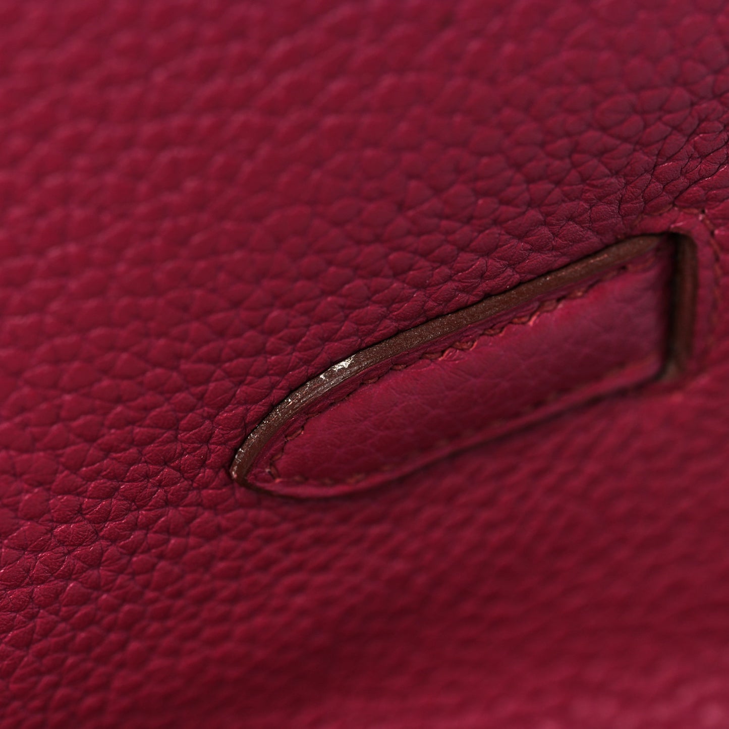 Taurillon Clemence Birkin 35 Rubis