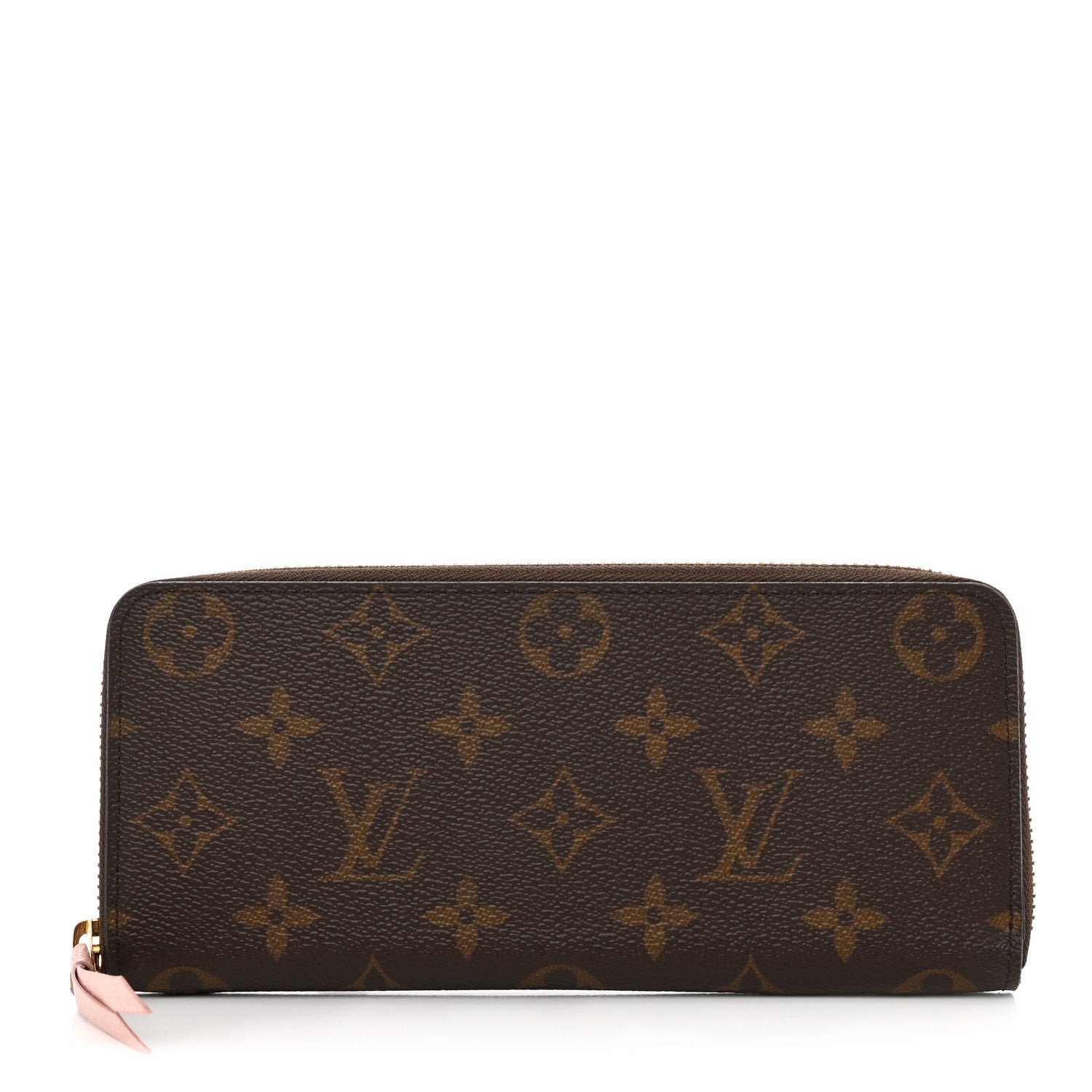 Louis Vuitton Monogram Clemence Wallet Rose Ballerine 1 of 8