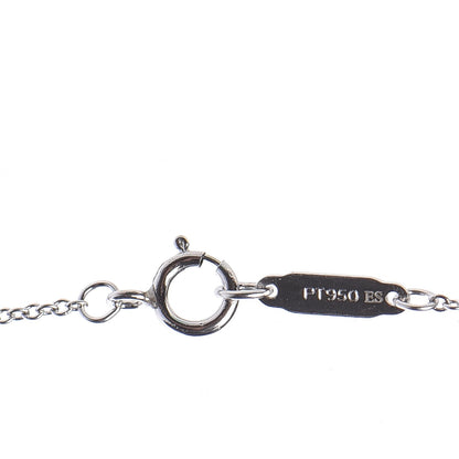 Tiffany Platinum Diamond Small Heart Lock Pendant Necklace 4 of 6