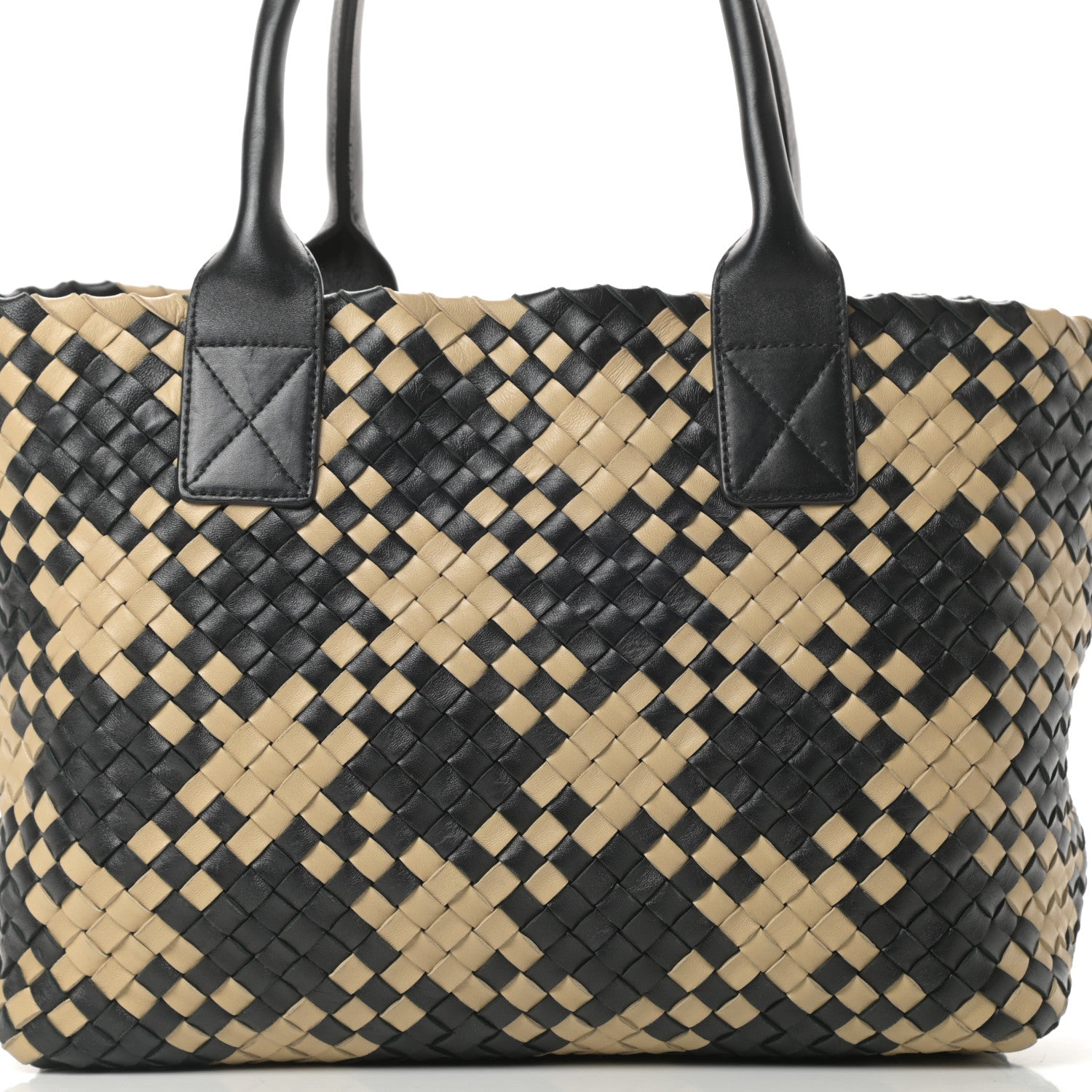 Bottega Veneta Nappa Intrecciato Mini Cabat Tote Multicolor 9 of 11