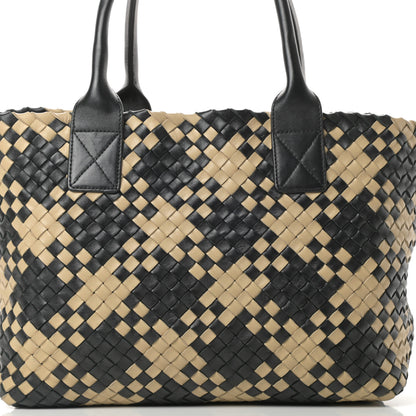 Bottega Veneta Nappa Intrecciato Mini Cabat Tote Multicolor 9 of 11