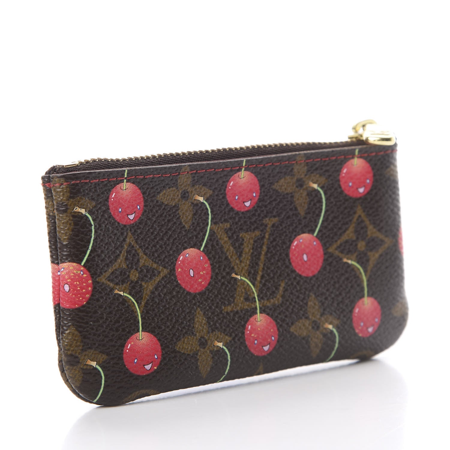 Louis Vuitton Monogram Cerises Key Pouch 3 of 10