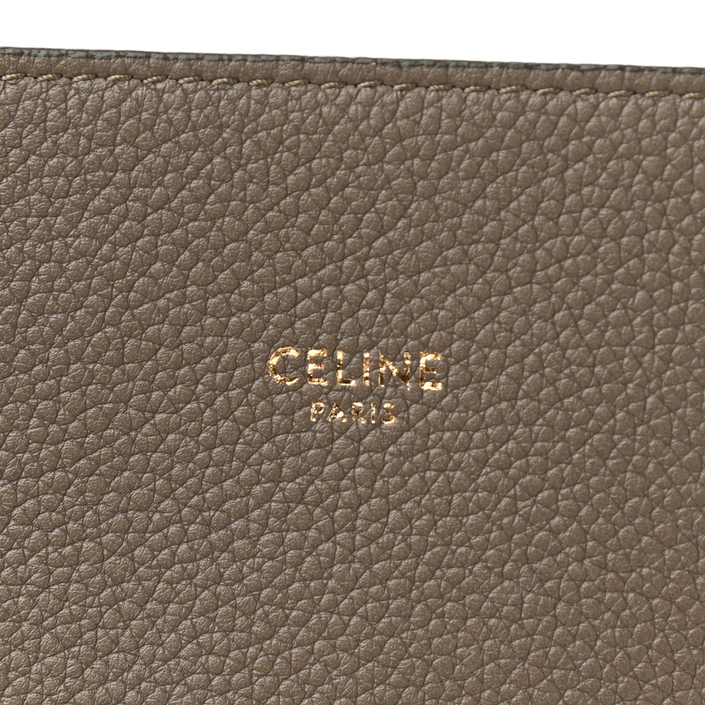 Soft Grained Calfskin Small Belt Cabas Phantom Taupe