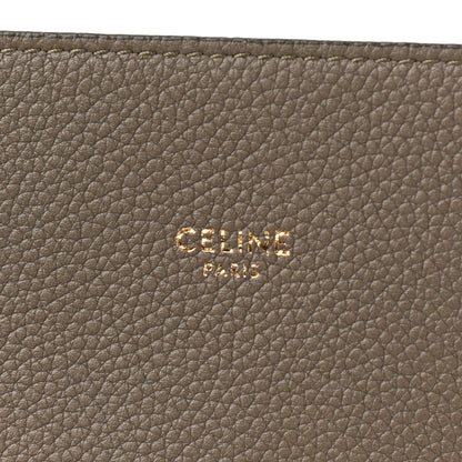 Celine Soft Grained Calfskin Small Belt Cabas Phantom Taupe 7 of 13