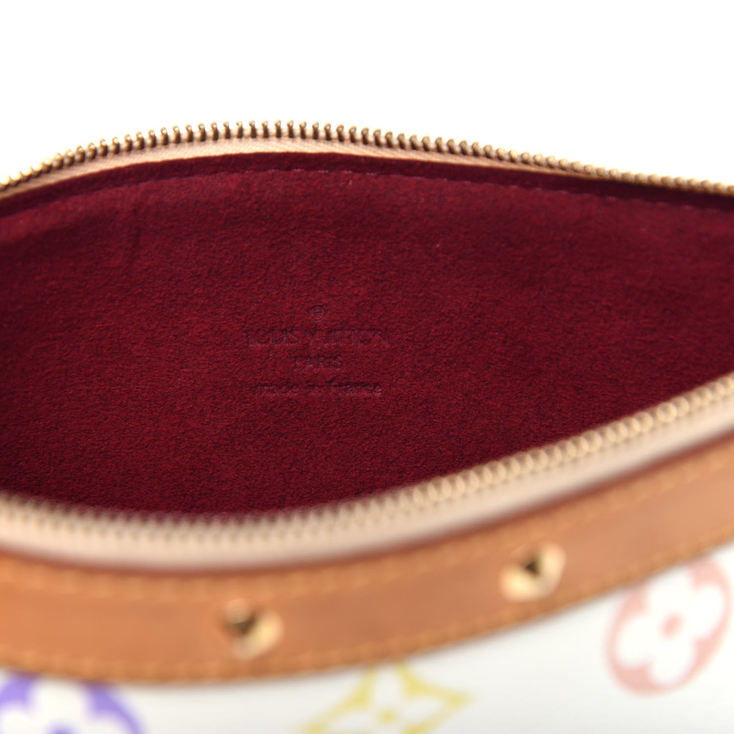 Louis Vuitton Monogram Multicolor Pochette Accessories White 6 of 12