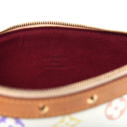Louis Vuitton Monogram Multicolor Pochette Accessories White 6 of 12