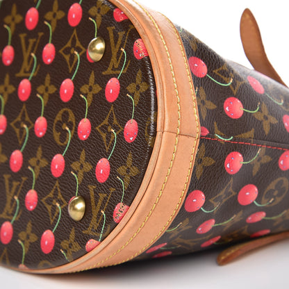 Louis Vuitton Monogram Cerises Bucket Bag 9 of 13