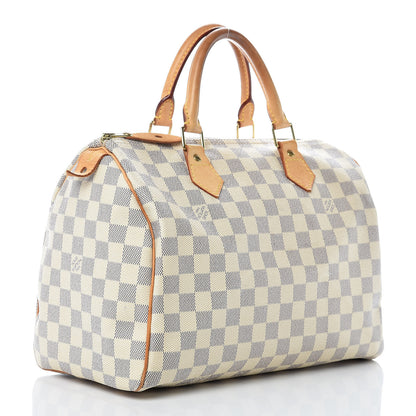 Louis Vuitton Damier Azur Speedy 30 3 of 12