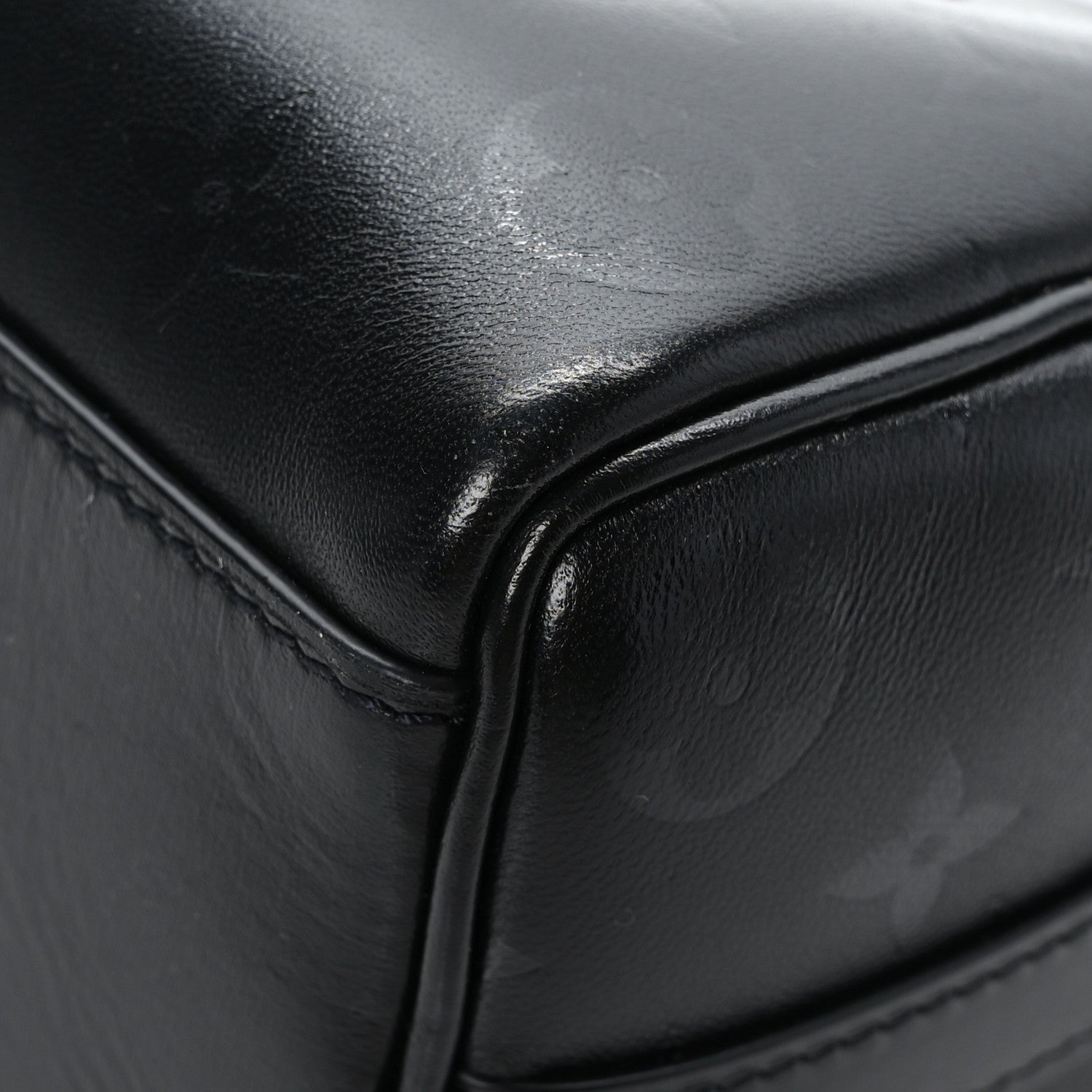 Louis Vuitton Monogram Ink Speedy BB Black 8 of 10