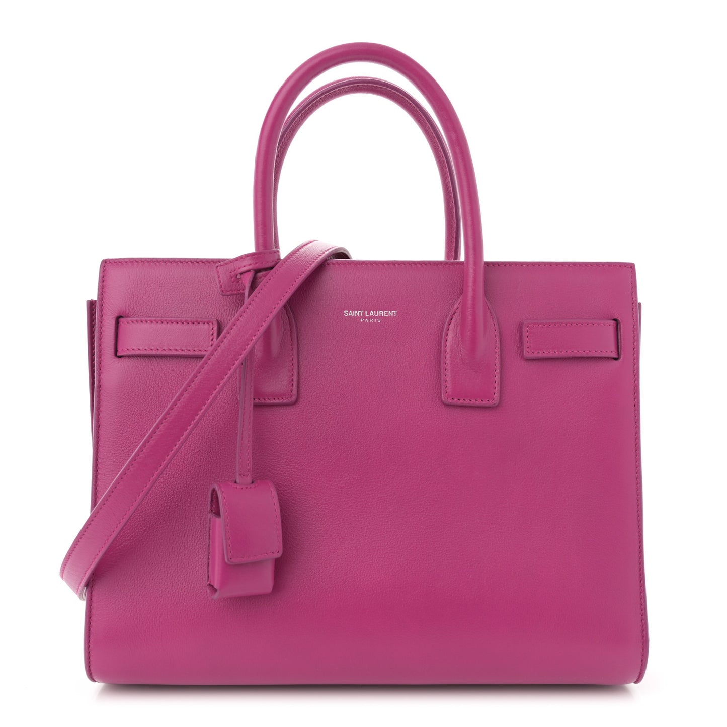 Calfskin Baby Sac De Jour Fuchsia