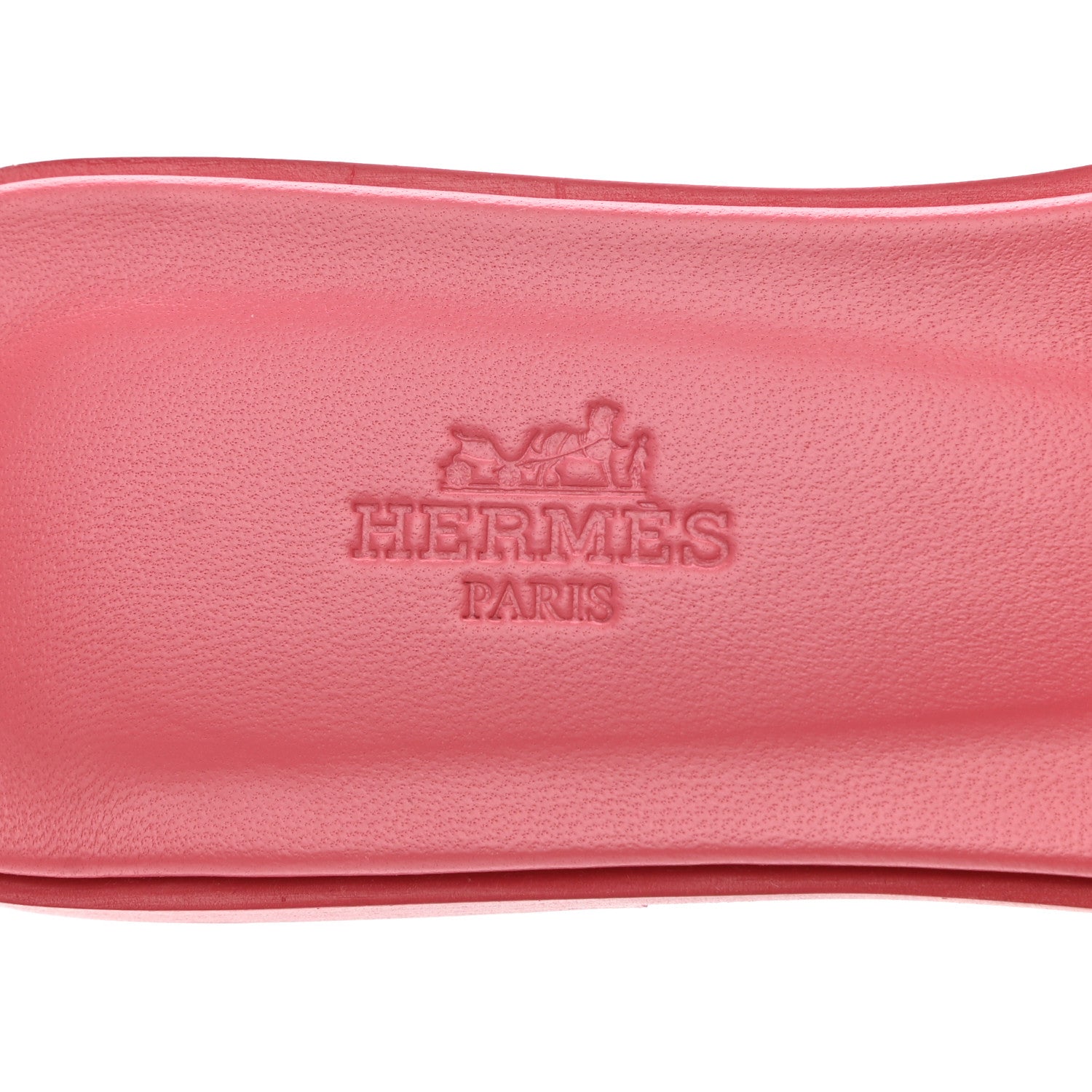Hermes Epsom Oran Sandals 37 Rouge Azalee 7 of 10