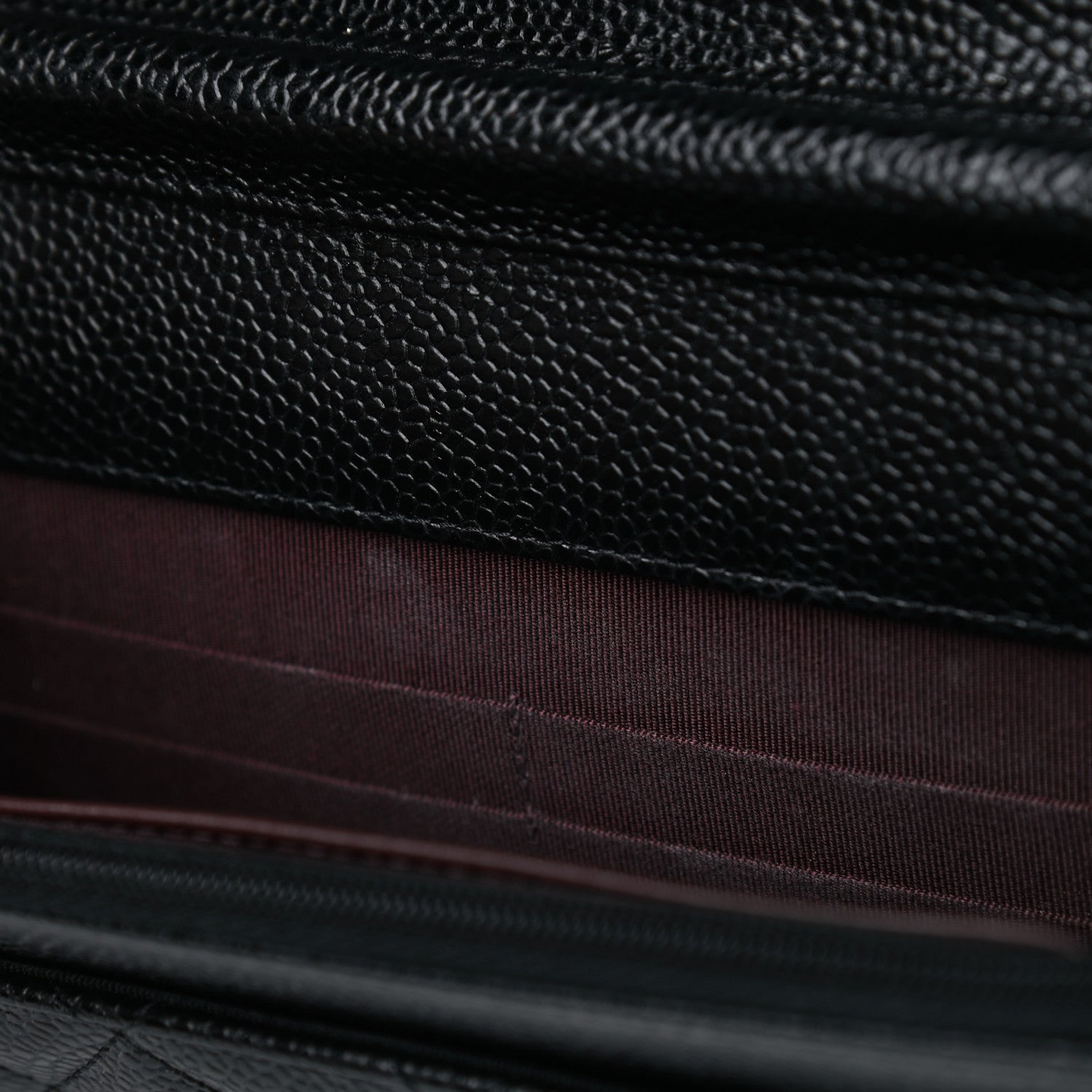 Chanel Caviar Quilted Wallet On Chain WOC Black 5 of 6