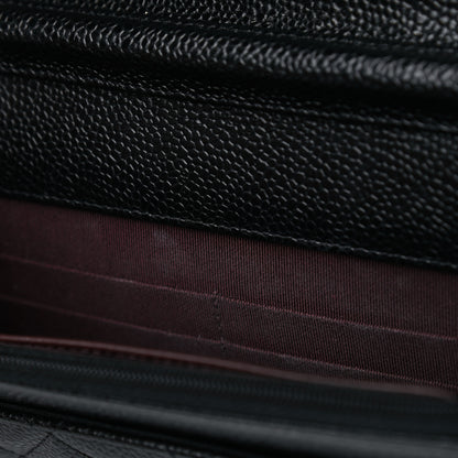 Chanel Caviar Quilted Wallet On Chain WOC Black 5 of 6