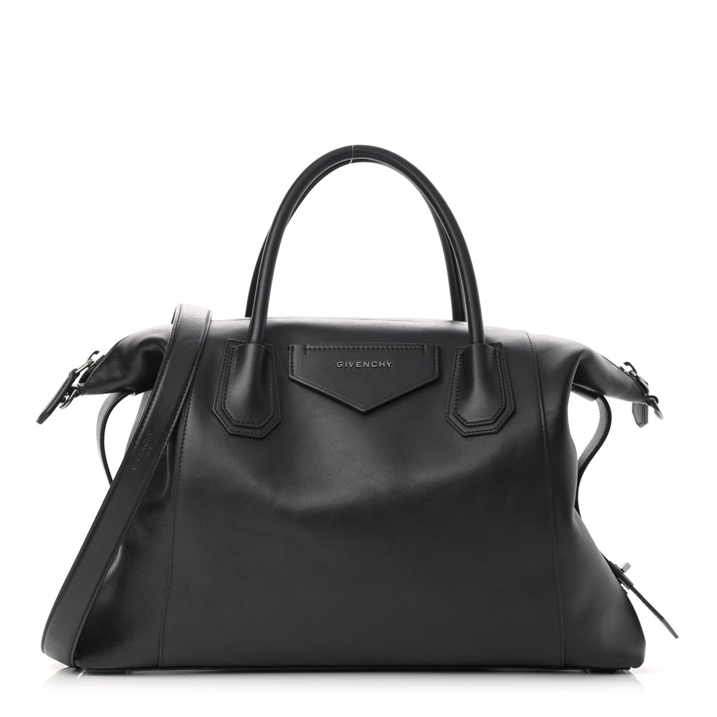 Smooth Calfskin Medium Soft Antigona Black