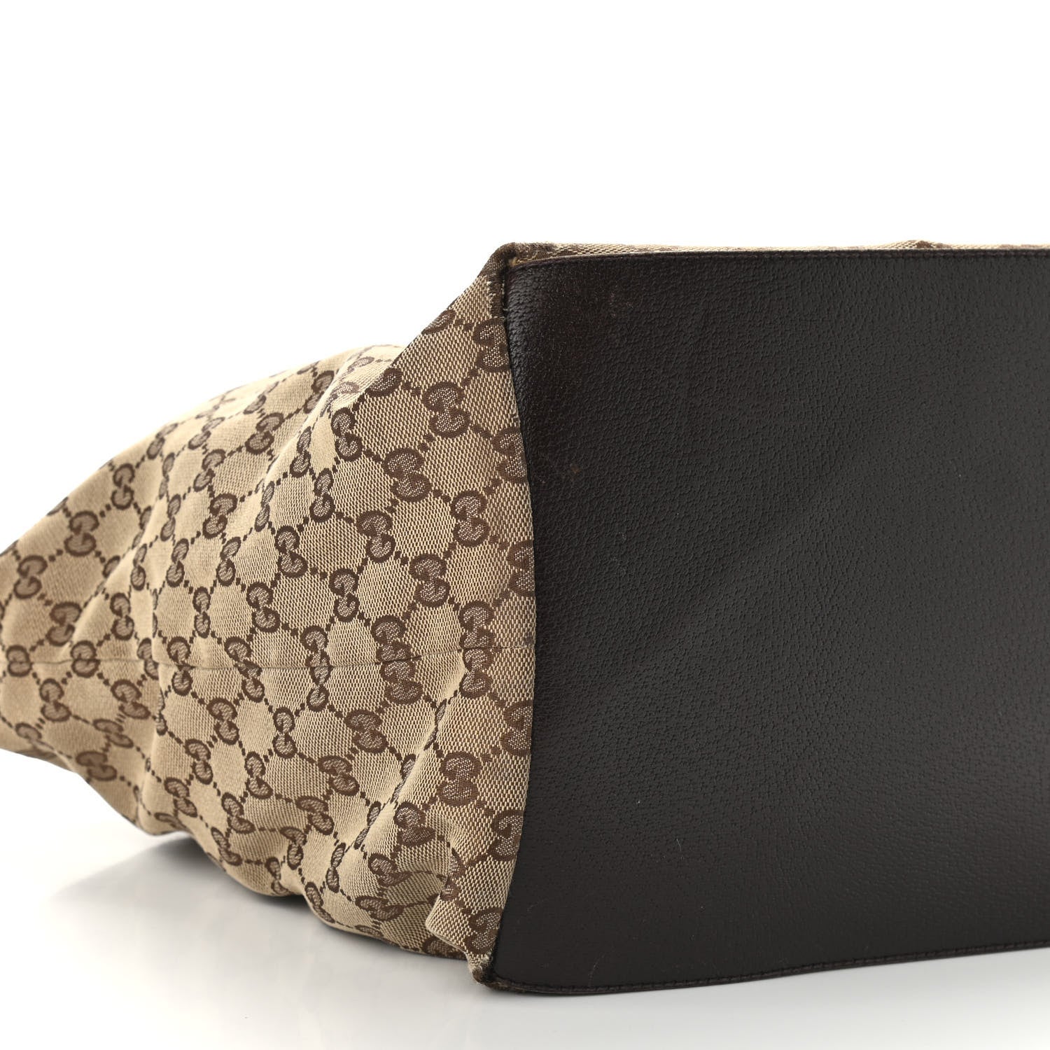Gucci GG Monogram Large Web Handle Bucket Tote 5 of 17