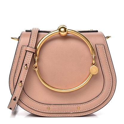 Chloe Calfskin Suede Small Nile Bracelet Bag Biscotti Beige 1 of 11