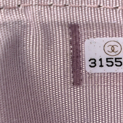 Chanel Caviar Quilted Chevron Boy Card Holder Light Purple 8 of 12