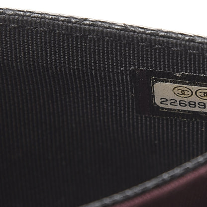 Chanel Caviar Quilted Flap Card Holder Black 8 of 9