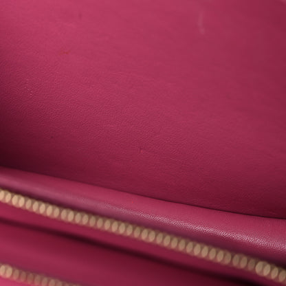 Celine Smooth Calfskin Medium Classic Box Flap Bag Pink 14 of 42