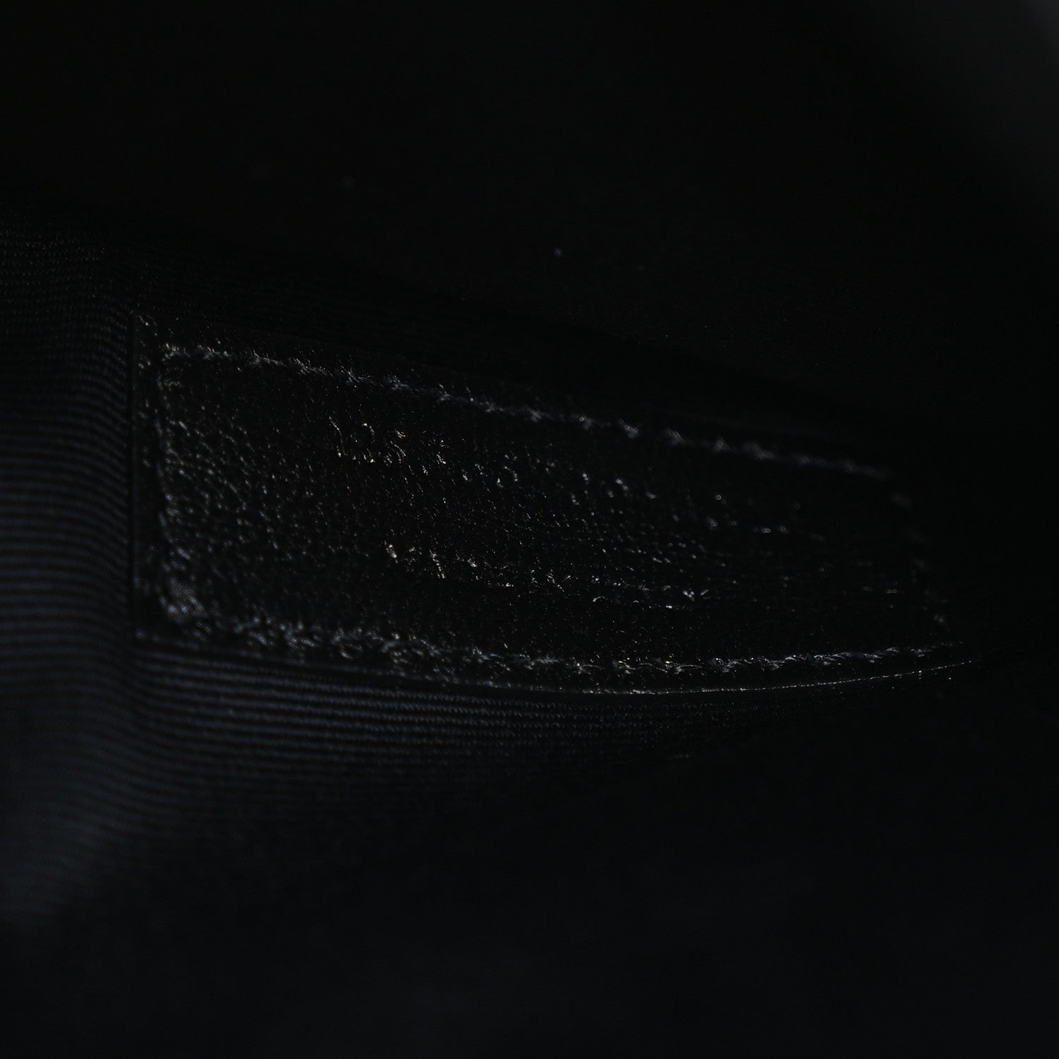Saint Laurent Grain De Poudre Uptown Pouch Black 7 of 7