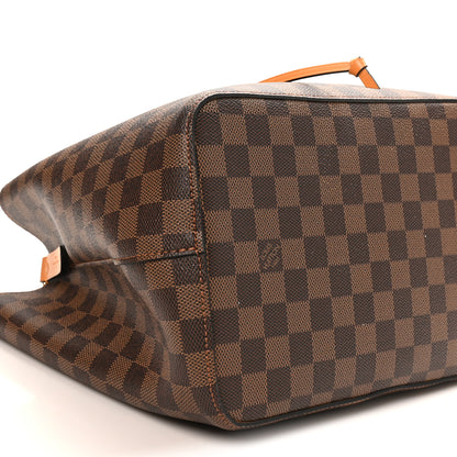 Louis Vuitton Damier Ebene Neonoe MM Safran 8 of 9