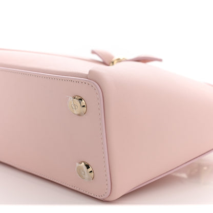 Christian Dior Shiny Smooth Calfskin Small Cigale Bag Rose Songe 9 of 9