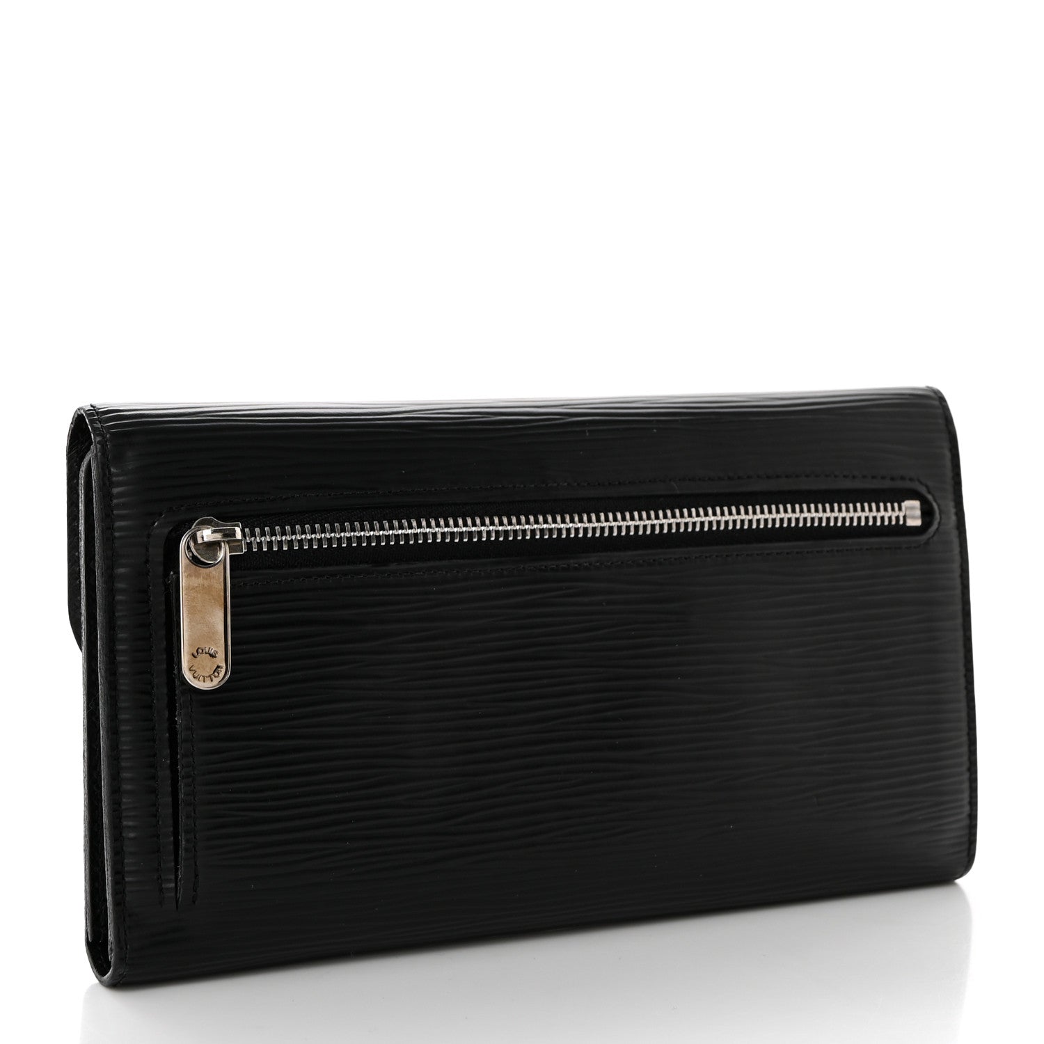 Louis Vuitton Epi Eugenie Wallet Black 3 of 7