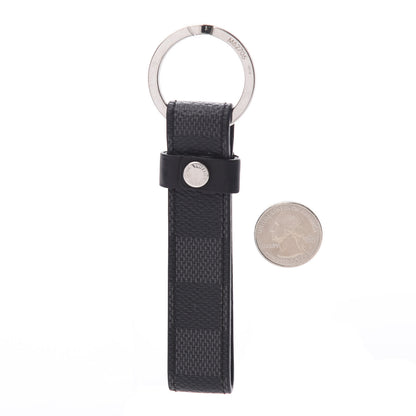 Louis Vuitton Damier Graphite LV Dragonne Key Holder 2 of 3