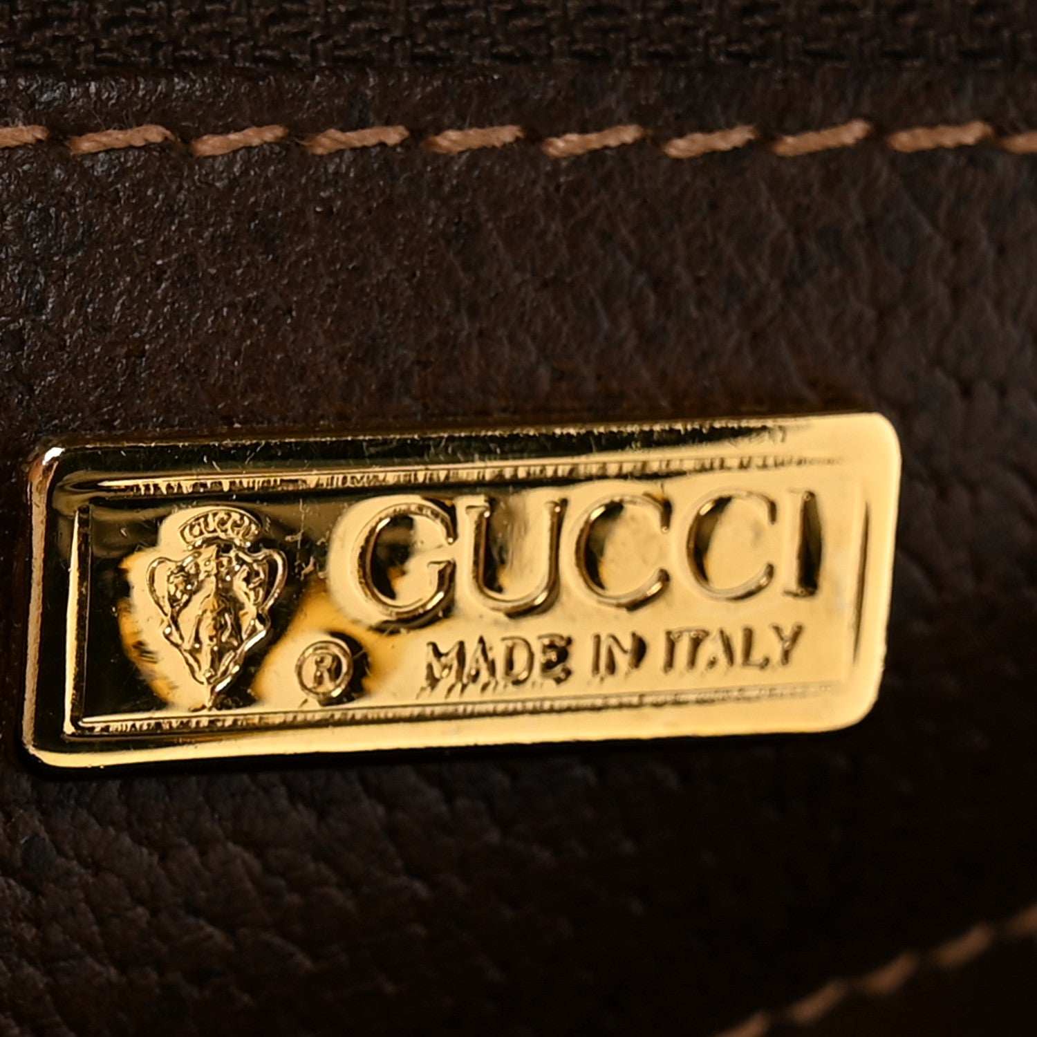 Gucci Monogram Web Train Cosmetic Case Brown 5 of 16