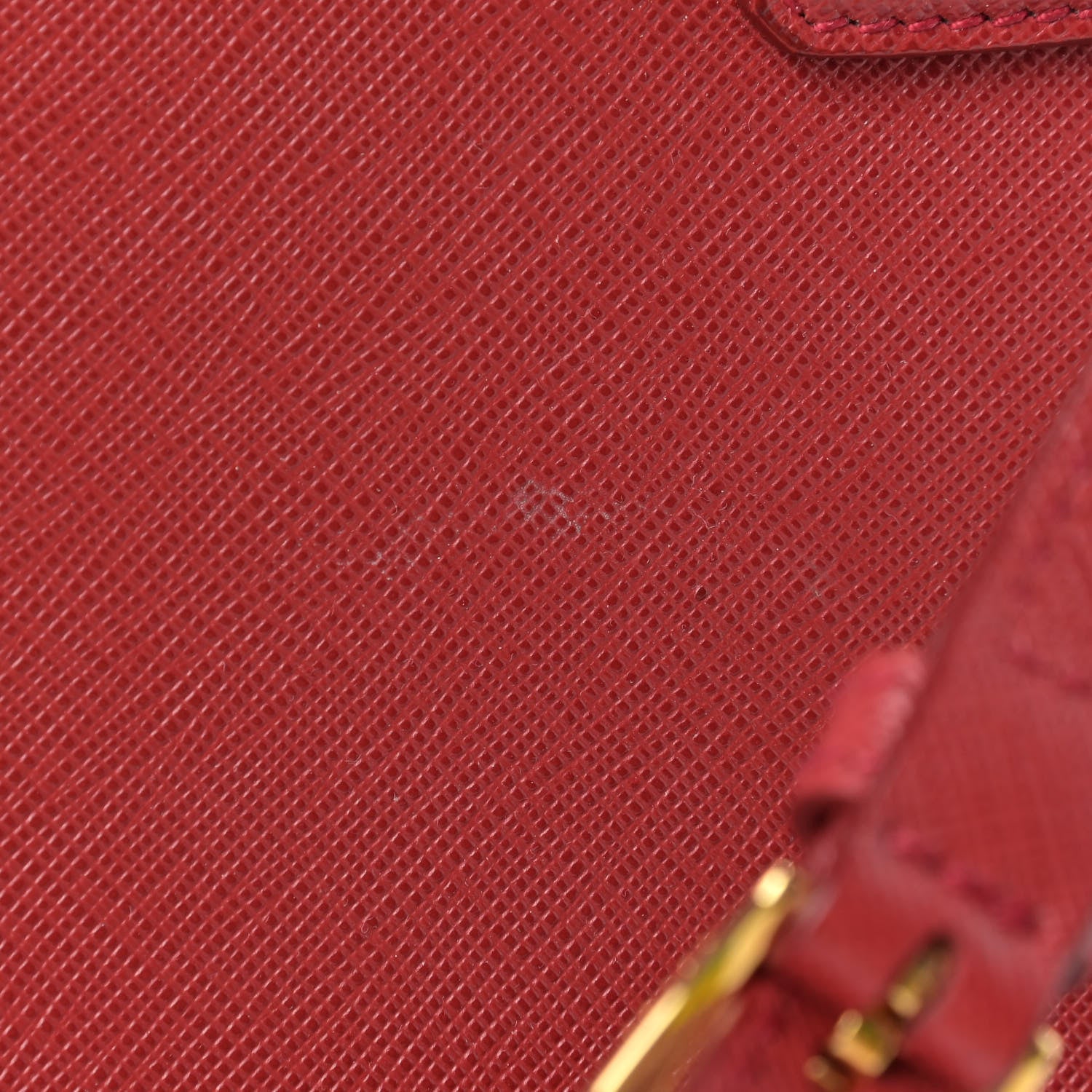 Prada Saffiano Small Galleria Double Zip Tote Fuoco 10 of 11