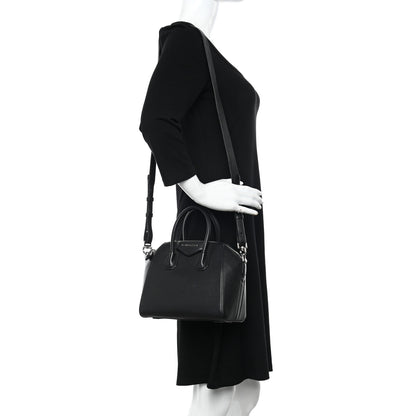 Givenchy Sugar Goatskin Mini Antigona Black 2 of 11