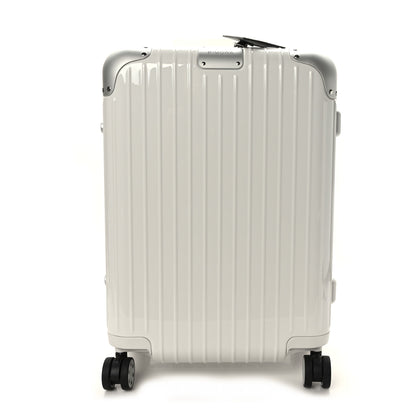 Rimowa Gloss Polycarbonate Aluminum Hybrid Cabin White 1 of 7